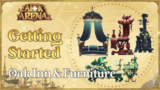 Getting Started The Oak Inn amp Furniture Guide Tutorial  AFK Arena [upl. by Alleon939]