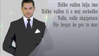 Shpat Kasapi  Valle Kosovare  Lyrics [upl. by Llednahs]