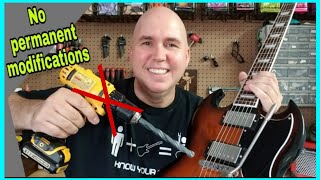 How To Add A Tremolo To Your Gibson SG [upl. by Aron899]