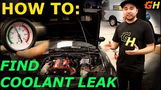 The RIGHT Way to Find A Coolant Leak [upl. by Tilda]