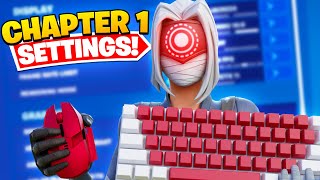 BEST Chapter 1 PC Keyboard amp Mouse Settings Sensitivity  Keybinds In Fortnite [upl. by Zeiler]