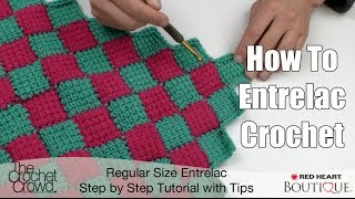 How to Entrelac Crochet [upl. by Esau171]