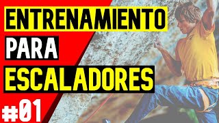 🔴 COMO EMPEZAR en la ESCALADA 01🔴  👉 ENTRENAMIENTO ESCALADA 👈  CÓMO ENTRENAR ESCALADA en CASA [upl. by Norreg]