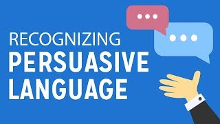 Recognizing Persuasive Language [upl. by Nwahsed]