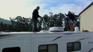 Rubber RV Roof Maintenance [upl. by Iad93]