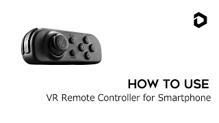 How to use the DESTEK New VR Remote Controller  RedBlue Light Version [upl. by Auhsuj]