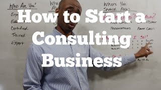 How to Start A Consulting Business [upl. by Capone]