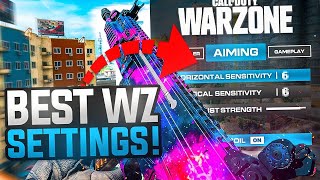 the 1 PRO PLAYER SETTINGS in WARZONE 3 MAX FPS [upl. by Viviyan]