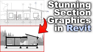 Amazing Section Graphics in Revit Tutorial [upl. by Akenahs173]