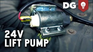 How To Upgrade A Cummins 24v Lift Pump [upl. by Calderon]