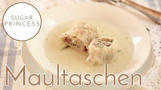 Maultaschen selber machen  Grundrezept  Sugarprincess [upl. by Nodlehs]