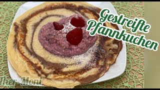 Gestreifte Pfannkuchen Thermomix [upl. by Swinton]