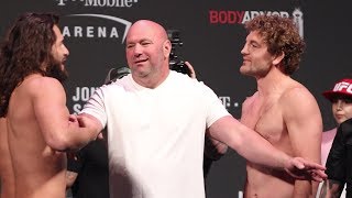 UFC 239 Ceremonial WeighIns Jorge Masvidal vs Ben Askren [upl. by Annet]