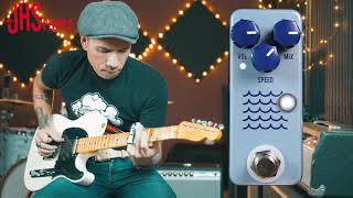 JHS Tidewater Mini Tremolo pedal  demo by RJ Ronquillo [upl. by Engleman]