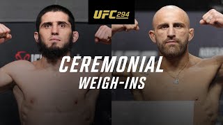 UFC 294 Ceremonial WeighIn [upl. by Miranda641]