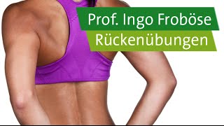 Rückenübungen – Prof Ingo Froböse [upl. by Naashom]