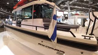 Axopar 28 Full Model Review  Cabin  TTop  Open Detailed indepth video review for 2020 season [upl. by Aicirtal477]