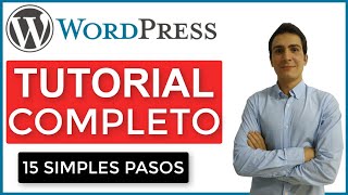 Cómo crear una Página Web en 15 SIMPLES pasos  Tutorial Wordpress para principiantes [upl. by Atsyrhc]