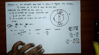 EPICYCLIC and SUN AND PLANET GEAR TRAIN PROBLEM2 [upl. by Sremmus]