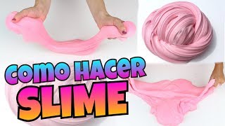 DIY  Como Hacer SLIME  FÁCIL Y SIN BÓRAX  NatyGloss [upl. by Lukasz348]