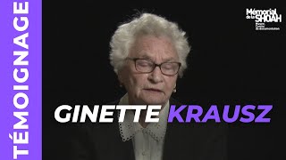 Témoignage de Ginette Krausz rescapée de la Shoah [upl. by Seraphim]