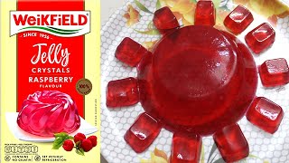 Weikfield Jelly Crystals Raspberry  Weikfield Jelly Powder [upl. by Niuqauj]