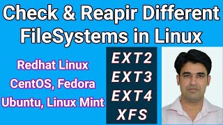 Check amp Repair Different Filesystems in Linux  Ext2 Ext3 Ext4 XFS ZFS Repair in Linux [upl. by Annayrb]