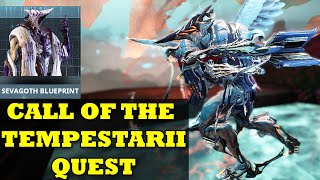 Warframe Call Of The Tempestarii Full Quest Playthrough Walkthrough [upl. by Dhar]