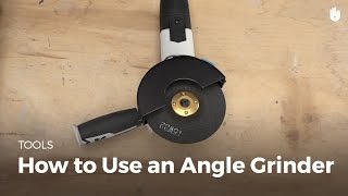 How to Use an Angle Grinder  DIY Projects [upl. by Jourdain]