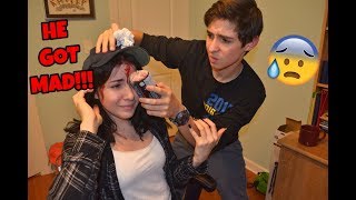 BLEEDING HEAD PRANK ON BROTHER [upl. by Dey]