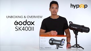 Unboxing and Overview of the Godox SK400II Studio Flash Strobe [upl. by Arvie]