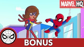 Meet Ms Marvel  Marvel Super Hero Adventures  BONUS CLIP [upl. by Attiuqaj]