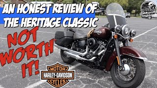 Honest Review Harley Davidson Heritage Classic  NOT WORTH IT [upl. by Neala]