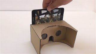 How to make a virtual reality out of cardboard [upl. by Hamrah]