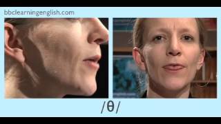 English Pronunciation 👄 Voiceless Consonant  θ  thin’ ‘throw’ amp thumb’ [upl. by Nnahsal139]