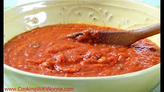 Marinara Sauce  Rossellas Cooking with Nonna [upl. by Mosa]