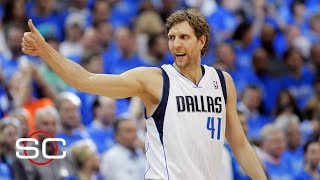 Dirk Nowitzkis best career moments  SportsCenter  ESPN [upl. by Kinnard]