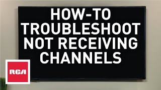 How To Troubleshoot Not Receiving Channels on my TV [upl. by Tnerb222]