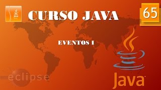 Curso Java Eventos I Vídeo 65 [upl. by Aiuqal]