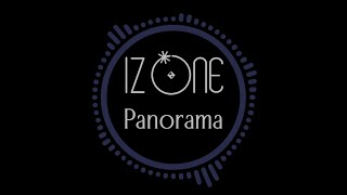 IZONE 아이즈원  Panorama Inst [upl. by Anyala]