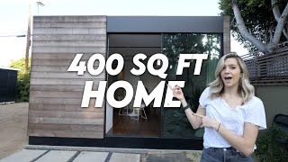 Is This 400 Sq Ft Tiny House The Future Of Housing [upl. by Annij]