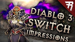 Diablo 3 Eternal Collection Nintendo Switch Impressions amp Gameplay [upl. by Bena]