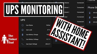 How To Monitor Your UPS With Home Assistant [upl. by Adihsar]