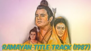 Ramayana Title Track 1987  Mangala Bhavana  Sujita Priyadarshini  Cover Song  Ram Bhajan [upl. by Eirrab]