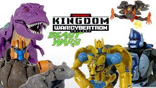 Transformers WFC Kingdom Stop Motion Compilation  Beast Wars Transformation Animation [upl. by Eilzel]