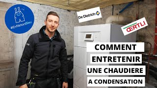 Comment faire un entretien de chaudière à condensation [upl. by Gus]