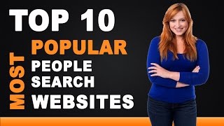 Best People Search Websites  Top 10 List [upl. by Carmelo]