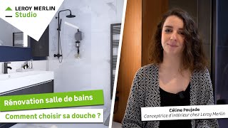 Comment bien choisir sa douche  receveur paroi colonne [upl. by Ainatnas]