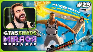 GTA 5 Chaos Mod Challenge Mirror World amp Rainbomizer Madness Episode 29  S07E29 [upl. by Velleman]