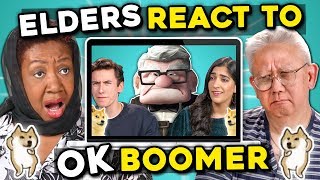 Boomers React To OK Boomer Memes [upl. by Itsuj]